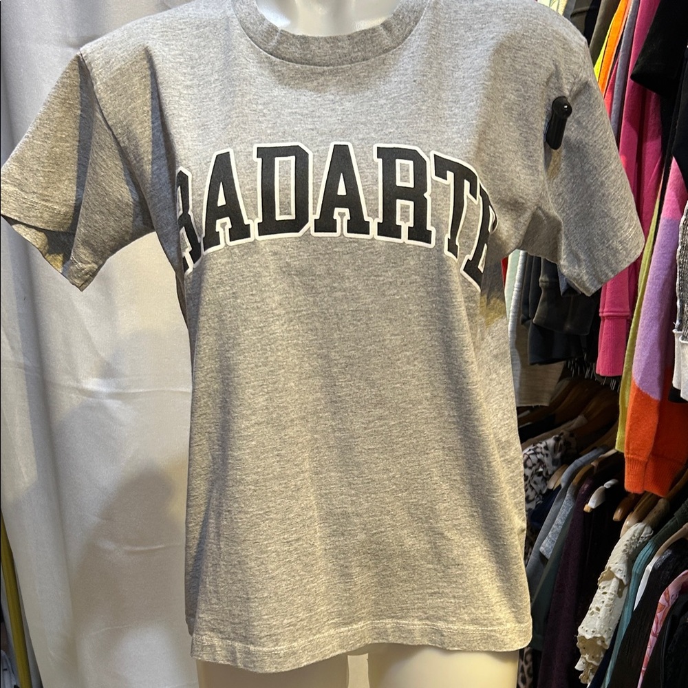 Rodarte Gray Kids Short Sleeve Tee